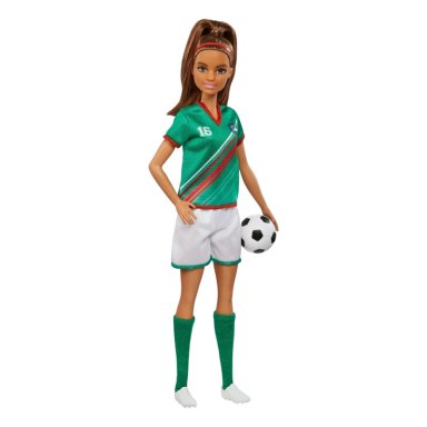 MUÑECA BARBIE PROFESIONES FUTBOLISTA  - 2