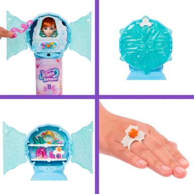 MUÑECA DISNEY FROZEN REVEAL ANNA SORPRESA - 4