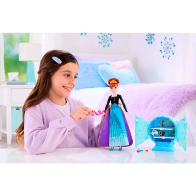 MUÑECA DISNEY FROZEN REVEAL ANNA SORPRESA - 7