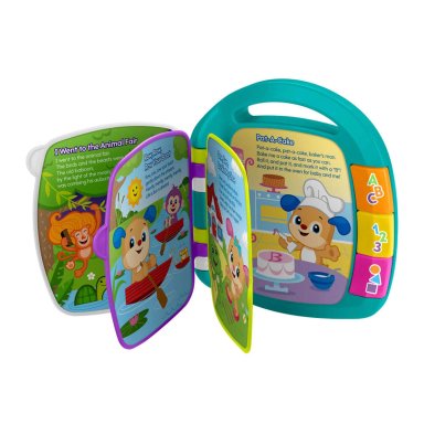 JUGUETE FISHER PRICE LIBRO CUENTOS Y RIMAS - 5