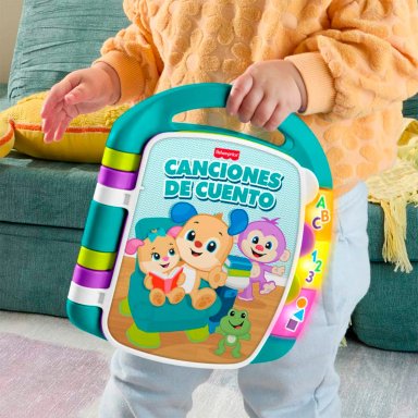 JUGUETE FISHER PRICE LIBRO CUENTOS Y RIMAS - 7