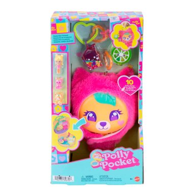 MUÑECA POLLY POCKET OSITO DE PELUCHE JUEGO COMPACTO - 6