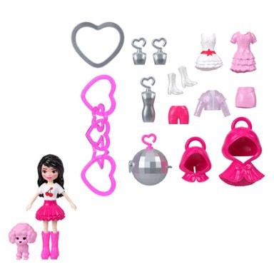 MUÑECA POLLY POCKET LLAVERO FASHION CHARMS - 5