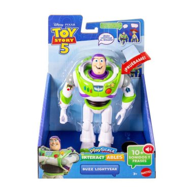 FIGURA ACCIÓN TOY STORY BUZZ LIGHTYEAR PARLANTE PIXAR VOZ 18 CM - 6