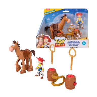 IMAGINEXT TOY STORY PIXAR JESSIE TIRO AL BLANCO PACK 3 AÑOS+ - 1