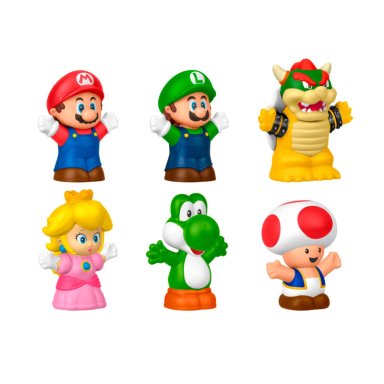 LITTLE PEOPLE NINTENDO FIGURAS MARIO BROS EDUCATIVO 1.5+ - 1