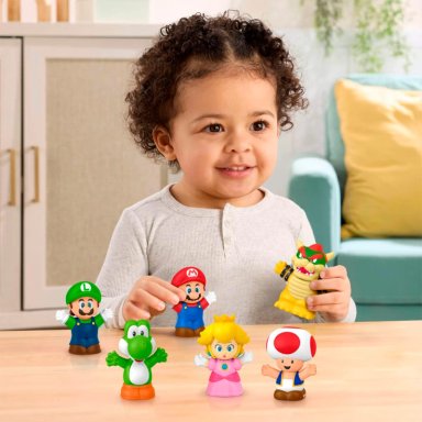 LITTLE PEOPLE NINTENDO FIGURAS MARIO BROS EDUCATIVO 1.5+ - 2