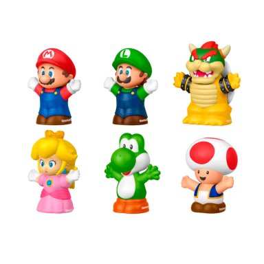 LITTLE PEOPLE NINTENDO FIGURAS MARIO BROS EDUCATIVO 1.5+ - 3