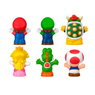 LITTLE PEOPLE NINTENDO FIGURAS MARIO BROS EDUCATIVO 1.5+ - 5