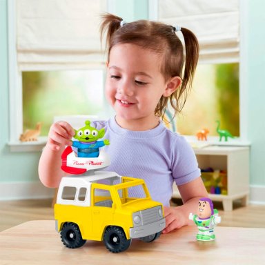 LITTLE PEOPLE CAMIÓN PIZZA PLANET BUZZ LIGHTYEAR 18 MESES+ - 2