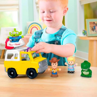 LITTLE PEOPLE CAMIÓN PIZZA PLANET BUZZ LIGHTYEAR 18 MESES+ - 5