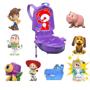 FIGURA ACCIÓN TOY STORY PIXAR PEQUEÑAS ESTRELLAS MINI 3.8 CM SORPRESA - MODELO ALEATORIO - 3