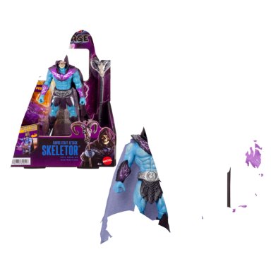 FIGURA DE ACCIÓN MASTER OF THE UNIVERSE SKELETOR CON MOVIMIENTO 5.5" - 6
