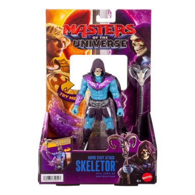 FIGURA DE ACCIÓN MASTER OF THE UNIVERSE SKELETOR CON MOVIMIENTO 5.5" - 7