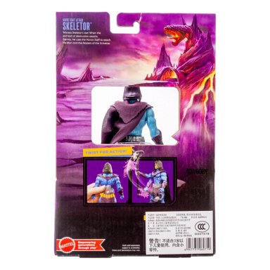 FIGURA DE ACCIÓN MASTER OF THE UNIVERSE SKELETOR CON MOVIMIENTO 5.5" - 8