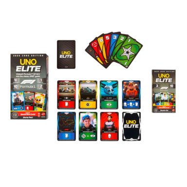 UNO ELITE F1 BOOSTER SET 30 CARTAS COLECCIONABLES 7+ AÑOS - 3