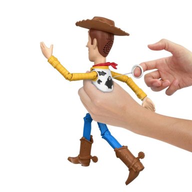 FIGURA ACCIÓN TOY STORY WOODY CORREDOR PIXAR 30 CM - 4