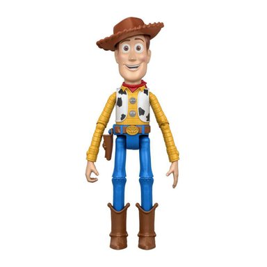 FIGURA ACCIÓN TOY STORY WOODY PARLANTE PIXAR VOZ 18 CM - 1