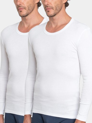 PACK X2 CAMISETA HOMBRE PALMERS ALGODÓN CUELLO REDONDO - 1