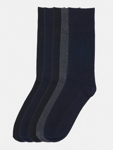 PACK X5 CALCETINES HOMBRE PALMERS ALGODÓN PIQUÉ - 1
