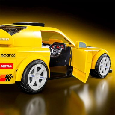 MATTEL BRICK SHOP HOT WHEELS CONSTRUCCIÓN SPEED HONDA 10+ - 6
