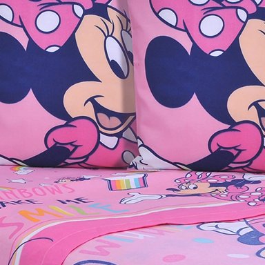 JUEGO DE SÁBANAS DISNEY MINNIE RAINBOW ASIA 2 PLAZAS - 2