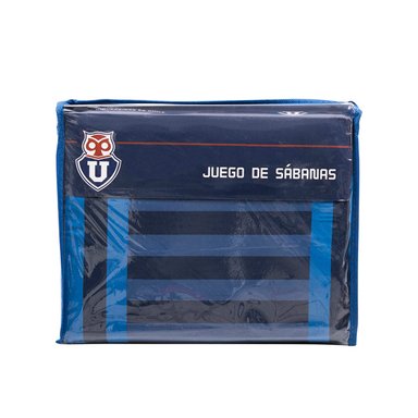 JUEGO DE SÁBANAS U DE CHILE PASIÓN 2 PLAZAS - 3
