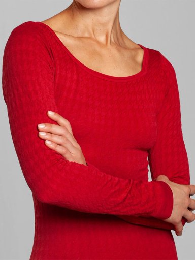 POLERA MUJER MONARCH MICROFIBRA MANGA LARGA - 1