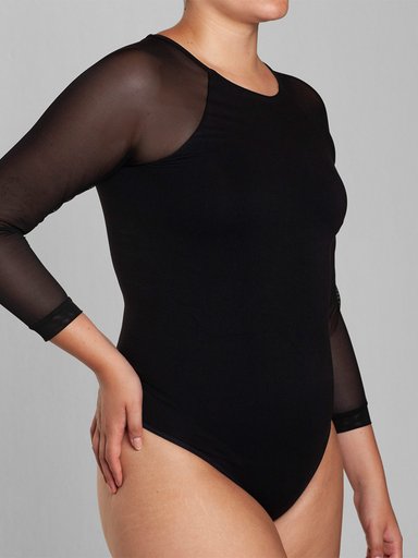 BODY MONARCH MICROFIBRA ESCOTE OJAL - 3