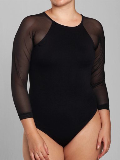 BODY MONARCH MICROFIBRA ESCOTE OJAL - 4