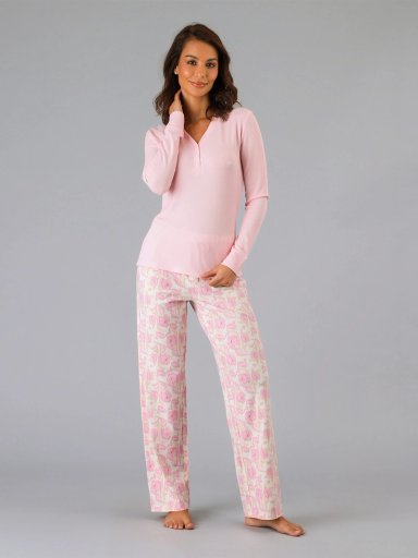 PIJAMA FLORES - 1