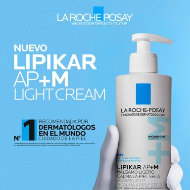 BÁLSAMO HIDRATANTE LA-ROCHE POSAY LIPIKAR BAUME LIGHT AP+ M 400ML - 4