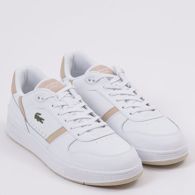 ZAPATILLAS HOMBRE LACOSTE CASUAL BLANCO T-CLIP BLANCO CUERO - 2