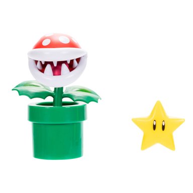 FIGURA DE ACCIÓN SUPER MARIO PLANTA PIRAÑA 10 CM - 3