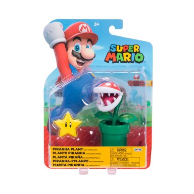 FIGURA DE ACCIÓN SUPER MARIO PLANTA PIRAÑA 10 CM - 4