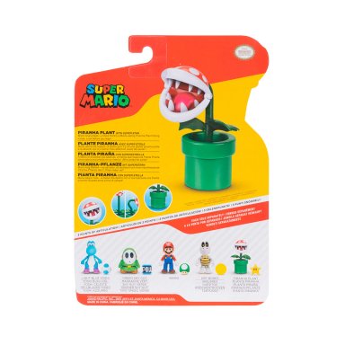 FIGURA DE ACCIÓN SUPER MARIO PLANTA PIRAÑA 10 CM - 6