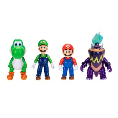 PACK FIGURAS DE ACCIÓN SUPER MARIO NINTENDO PELICULAS 13 CMS - 1