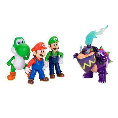 PACK FIGURAS DE ACCIÓN SUPER MARIO NINTENDO PELICULAS 13 CMS - 2