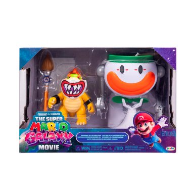 FIGURA DE JUGUETE MARIO BROSS SET CLOWN CAR PELICULA - 7