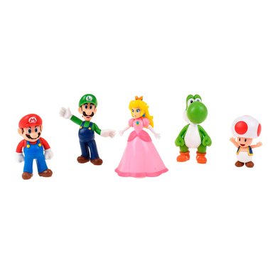 PACK FIGURAS DE ACCIÓN SUPER MARIO NINTENDO PELICULAS 6 CMS - 1