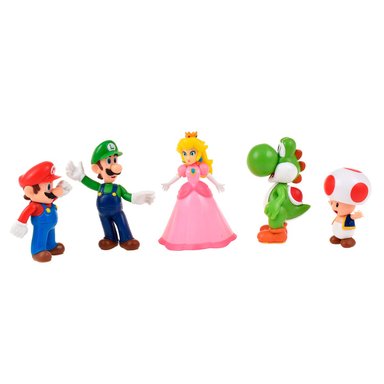 PACK FIGURAS DE ACCIÓN SUPER MARIO NINTENDO PELICULAS 6 CMS - 3