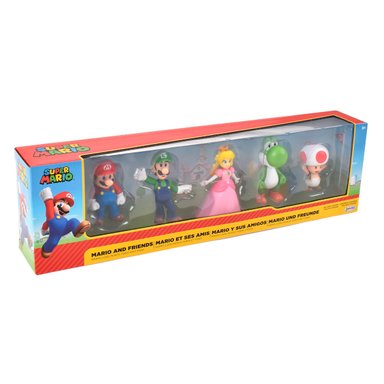 PACK FIGURAS DE ACCIÓN SUPER MARIO NINTENDO PELICULAS 6 CMS - 10