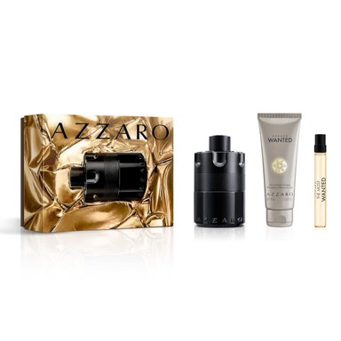 SET PERFUME HOMBRE AZZARO THE MOST WANTED EAU DE PARFUM INTENSE 100ML+PEN SPRAY 10ML+SHOWER GEL 75ML - 2