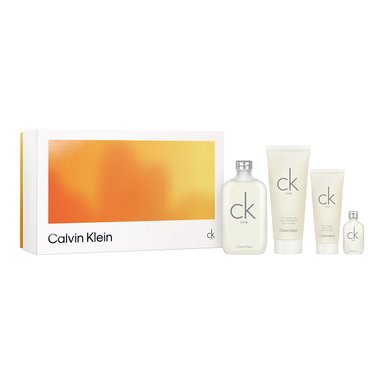 SET PERFUME UNISEX CALVIN KLEIN CK ONE EAU DE TOILETTE 200ML+10ML+BODY LOTION 200ML+SHOWER GEL 100ML - 2