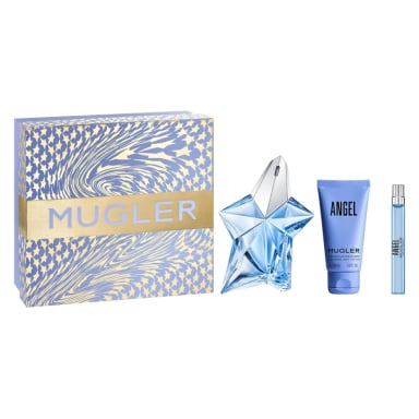 SET PERFUME THIERRY MUGLER ANGEL MUJER EDP 100 ML + PEN SPRAY 10 ML + BODY LOTION 50 ML  - 2