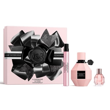 SET PERFUME MUJER VIKTOR & ROLF FLOWERBOMB EXTREME EAU DE PARFUM 50ML+7ML+PEN SPRAY 10ML - 1