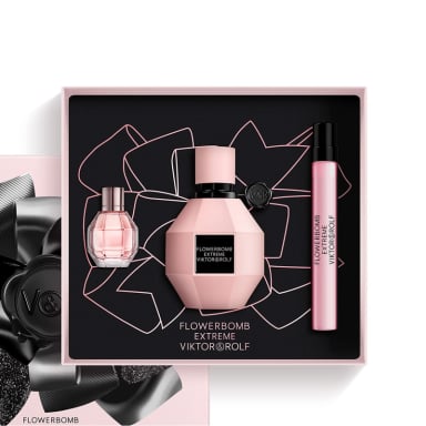 SET PERFUME MUJER VIKTOR & ROLF FLOWERBOMB EXTREME EAU DE PARFUM 50ML+7ML+PEN SPRAY 10ML - 3
