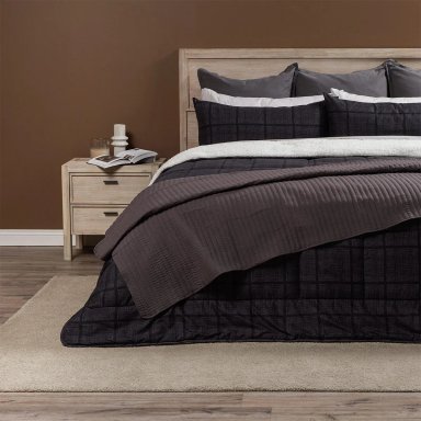 PLUMÓN ROSEN ALASKA SHERPA 2 PLAZAS MULTI NEGRO - 1