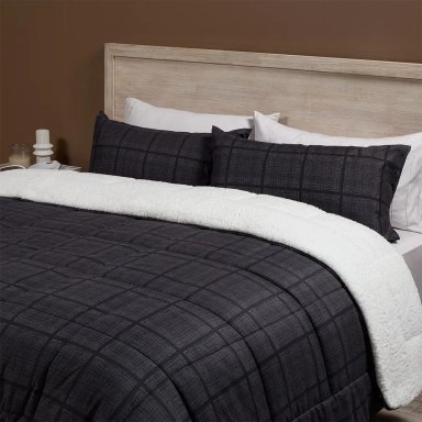 PLUMÓN ROSEN ALASKA SHERPA 2 PLAZAS MULTI NEGRO - 2