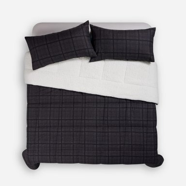 PLUMÓN ROSEN ALASKA SHERPA 2 PLAZAS MULTI NEGRO - 3